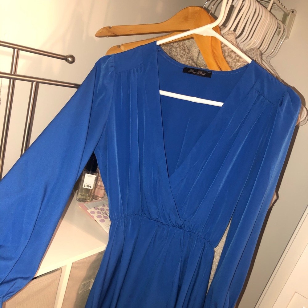 Blue dress